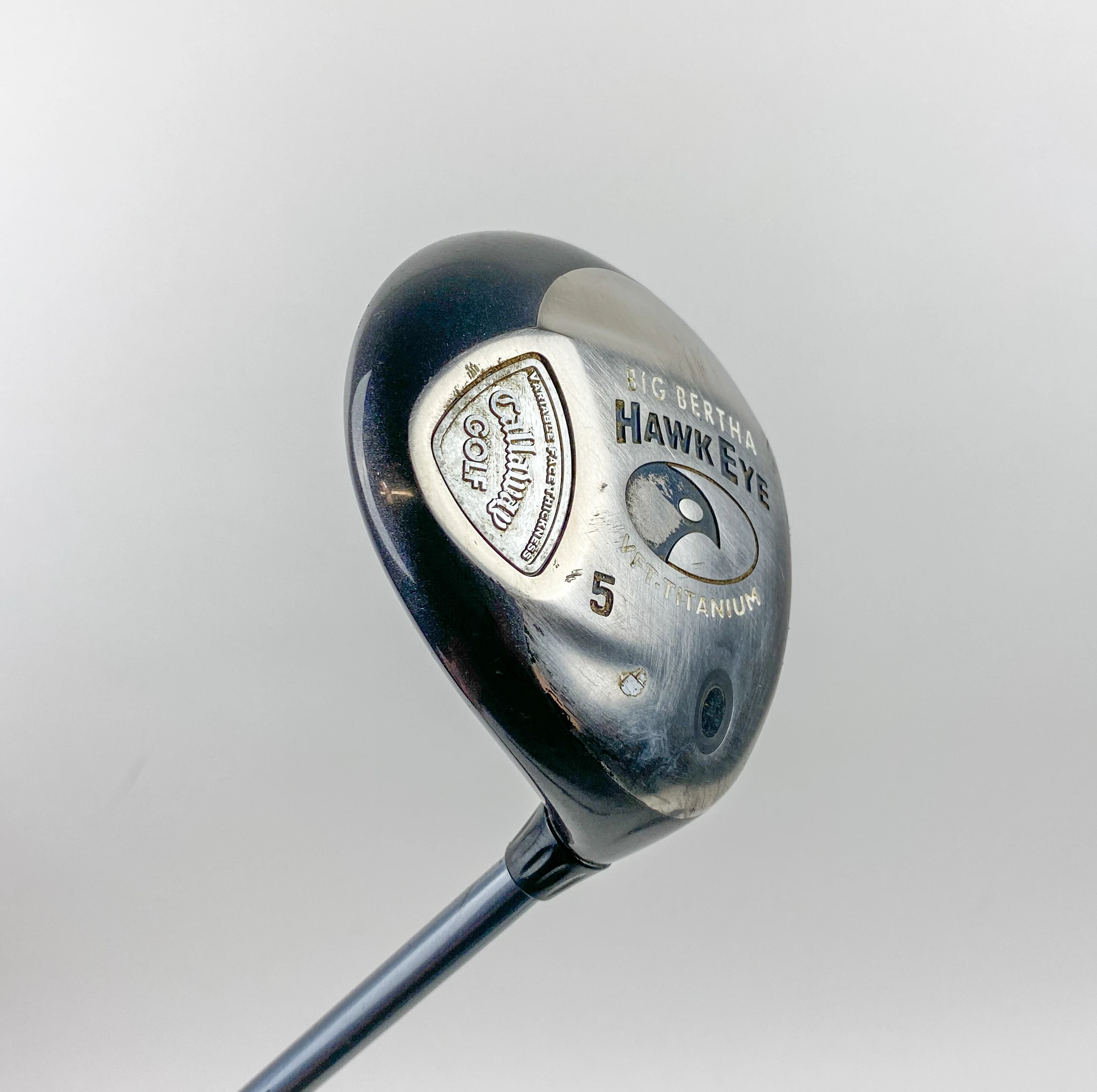 Used RH Callaway Golf Big Bertha Hawkeye 5 Fairway Wood Ladies Flex Graphite 3 Used RH Callaway Golf Big Bertha Hawkeye 5 Fairway Wood Ladies Flex Graphite