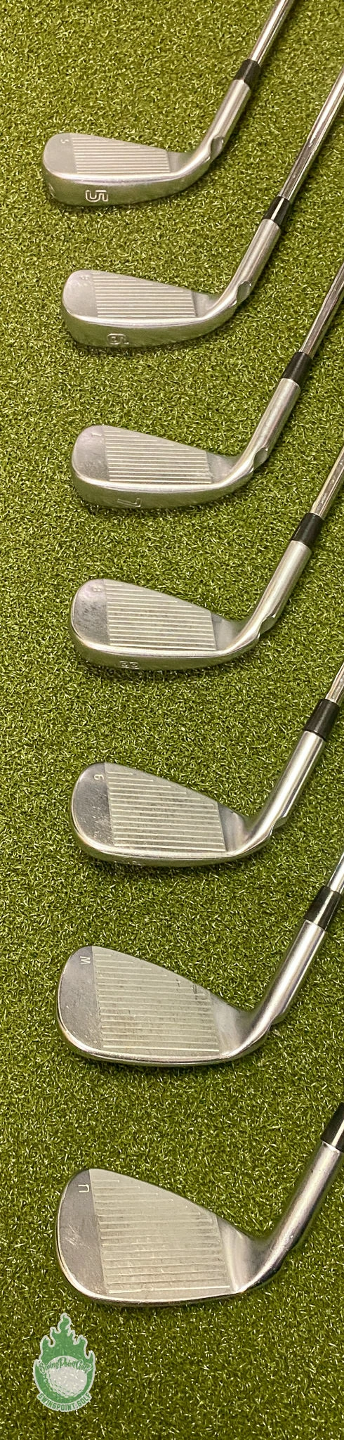 Used RH Ping Black Dot G410 Irons 5-PW/UW AWT 2.0 Regular Flex Steel Golf Set 13 Used RH Ping Black Dot G410 Irons 5-PW/UW AWT 2.0 Regular Flex Steel Golf Set - Image 11