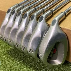 RH Callaway Big Bertha 1996 Irons 5-PW/SW Memphis 10″ Uniflex Steel Golf Set