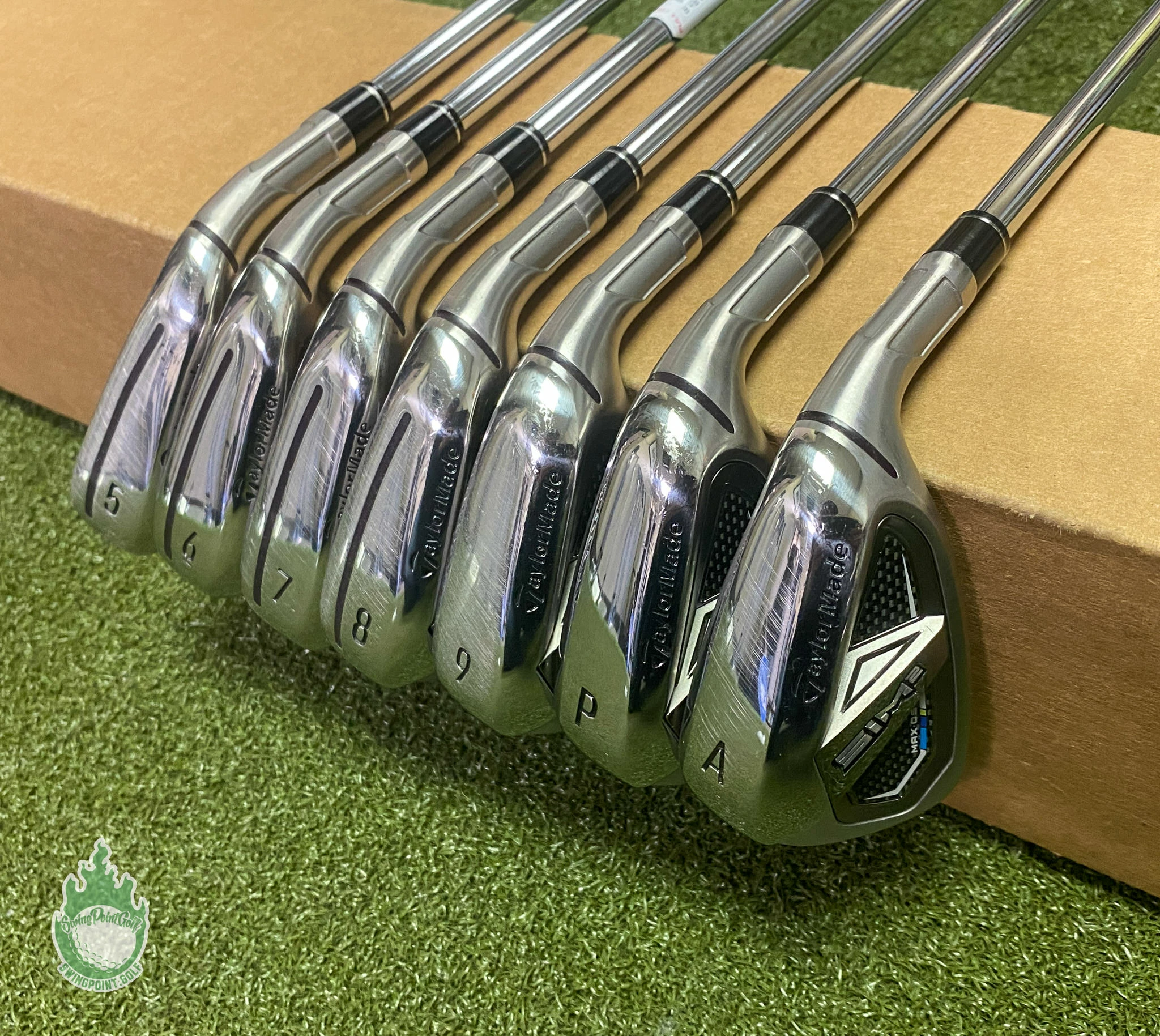 Used TaylorMade Sim 2 Max OS Irons 5-PW/AW MAX MT 85g Regular Steel Golf Set 3 Used TaylorMade Sim 2 Max OS Irons 5-PW/AW MAX MT 85g Regular Steel Golf Set