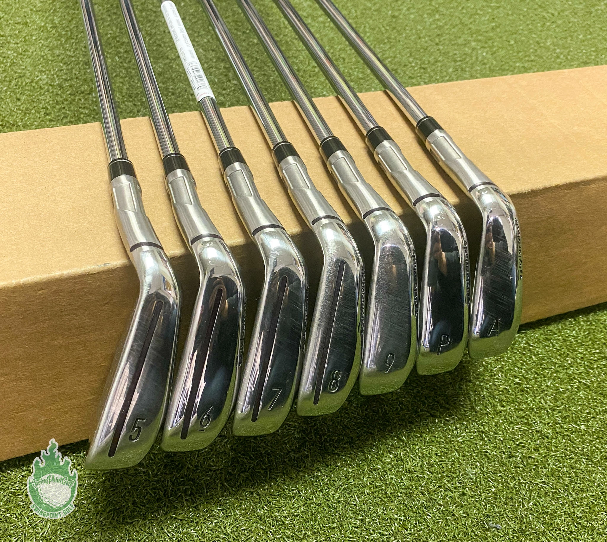 Used TaylorMade Sim 2 Max OS Irons 5-PW/AW MAX MT 85g Regular Steel Golf Set 4 Used TaylorMade Sim 2 Max OS Irons 5-PW/AW MAX MT 85g Regular Steel Golf Set - Image 2