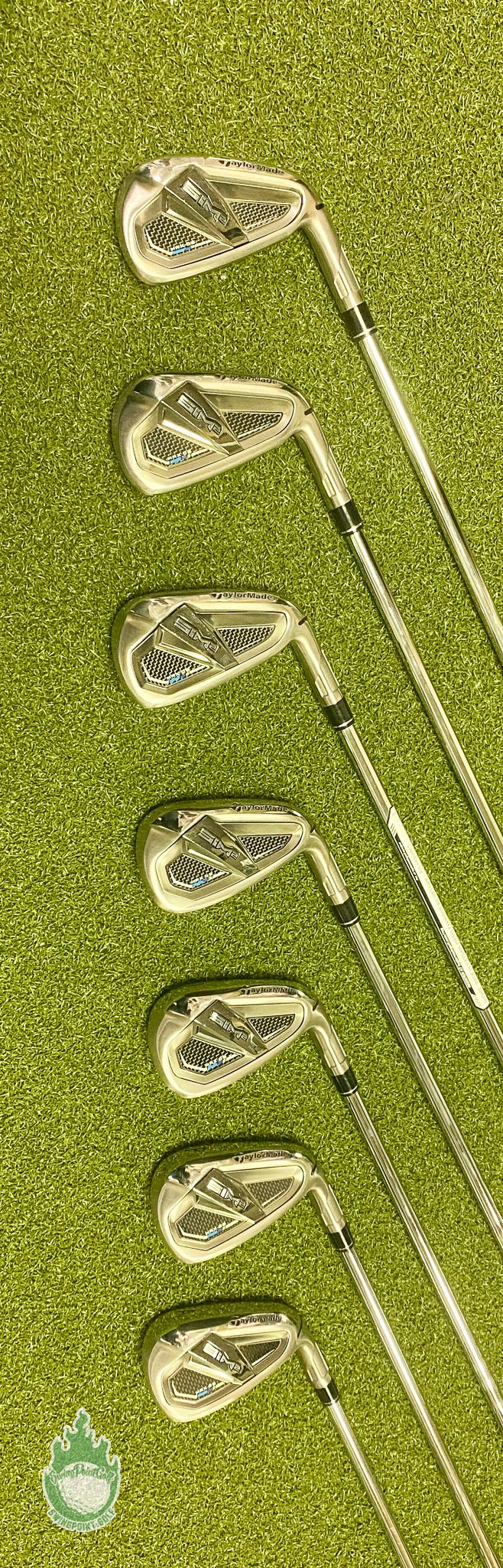 Used TaylorMade Sim 2 Max OS Irons 5-PW/AW MAX MT 85g Regular Steel Golf Set 8 Used TaylorMade Sim 2 Max OS Irons 5-PW/AW MAX MT 85g Regular Steel Golf Set - Image 6