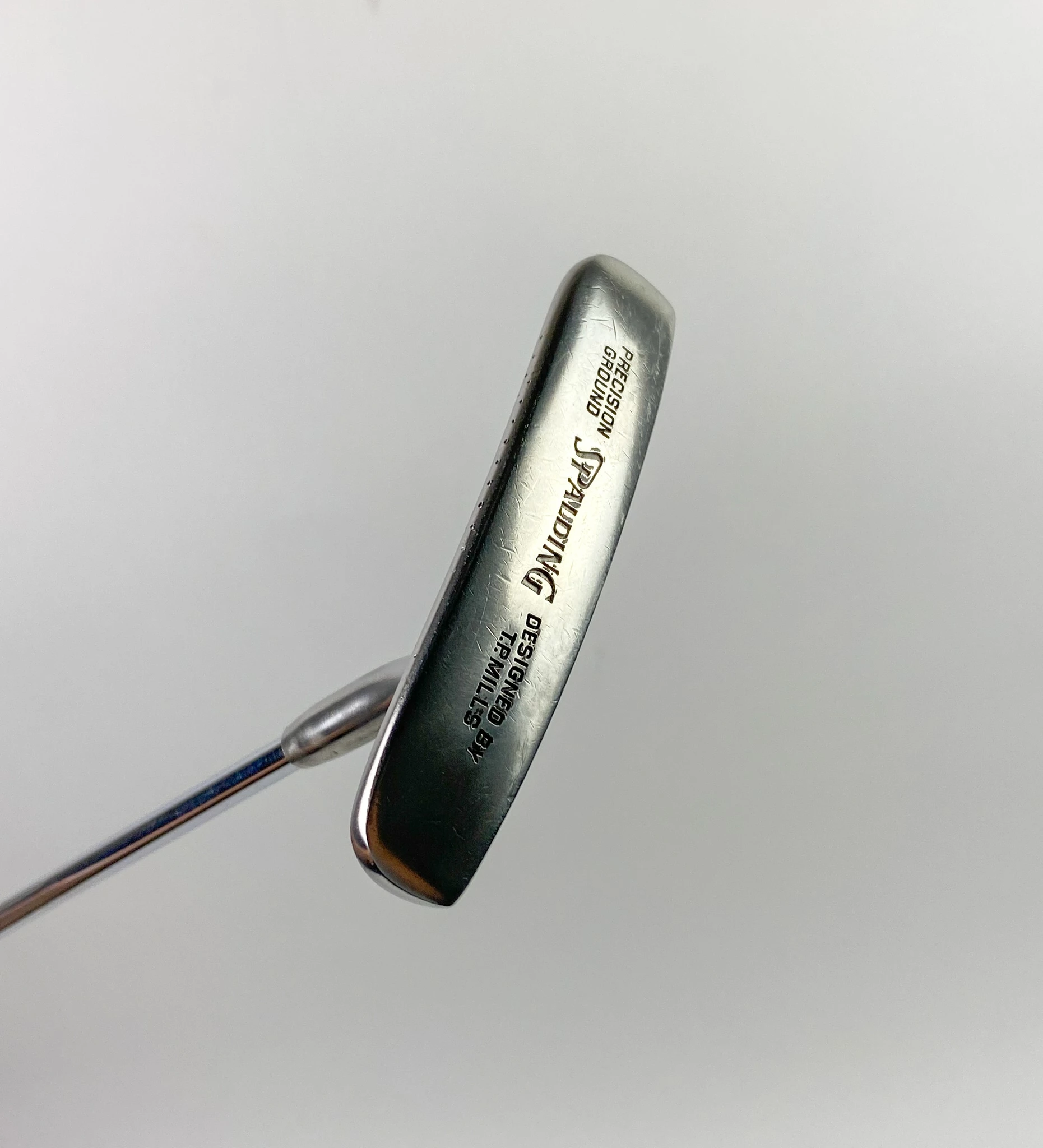 Used Right Handed Spalding TPM 4 Putter 37″ By T.P. Mills Steel Golf Club 3 Used Right Handed Spalding TPM 4 Putter 37″ By T.P. Mills Steel Golf Club