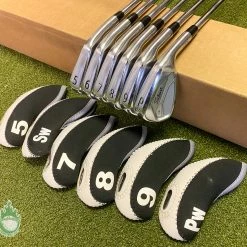 Used Titleist 620 CB Forged Irons 5-PW Project X LZ 115g Regular Steel Golf Set