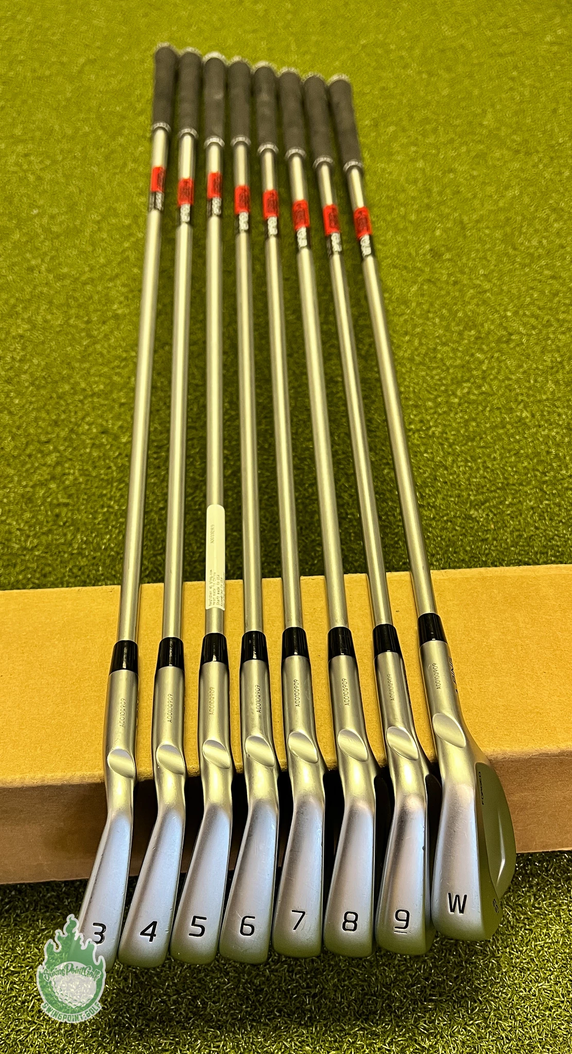 Used RH Ping Blue Dot I59 Forged Irons 3-PW C-Taper 125g Stiff+ Steel Golf Set 13 Used RH Ping Blue Dot I59 Forged Irons 3-PW C-Taper 125g Stiff+ Steel Golf Set - Image 11