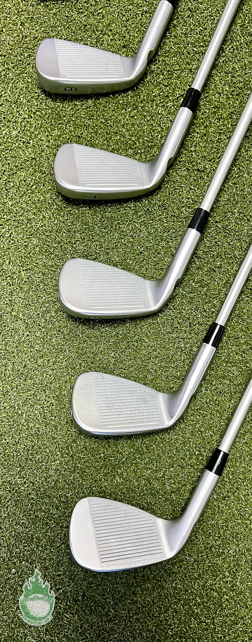 Used RH Ping Blue Dot I59 Forged Irons 3-PW C-Taper 125g Stiff+ Steel Golf Set 8 Used RH Ping Blue Dot I59 Forged Irons 3-PW C-Taper 125g Stiff+ Steel Golf Set - Image 6