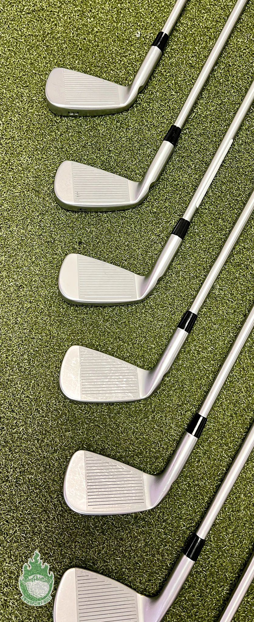 Used RH Ping Blue Dot I59 Forged Irons 3-PW C-Taper 125g Stiff+ Steel Golf Set 7 Used RH Ping Blue Dot I59 Forged Irons 3-PW C-Taper 125g Stiff+ Steel Golf Set - Image 5