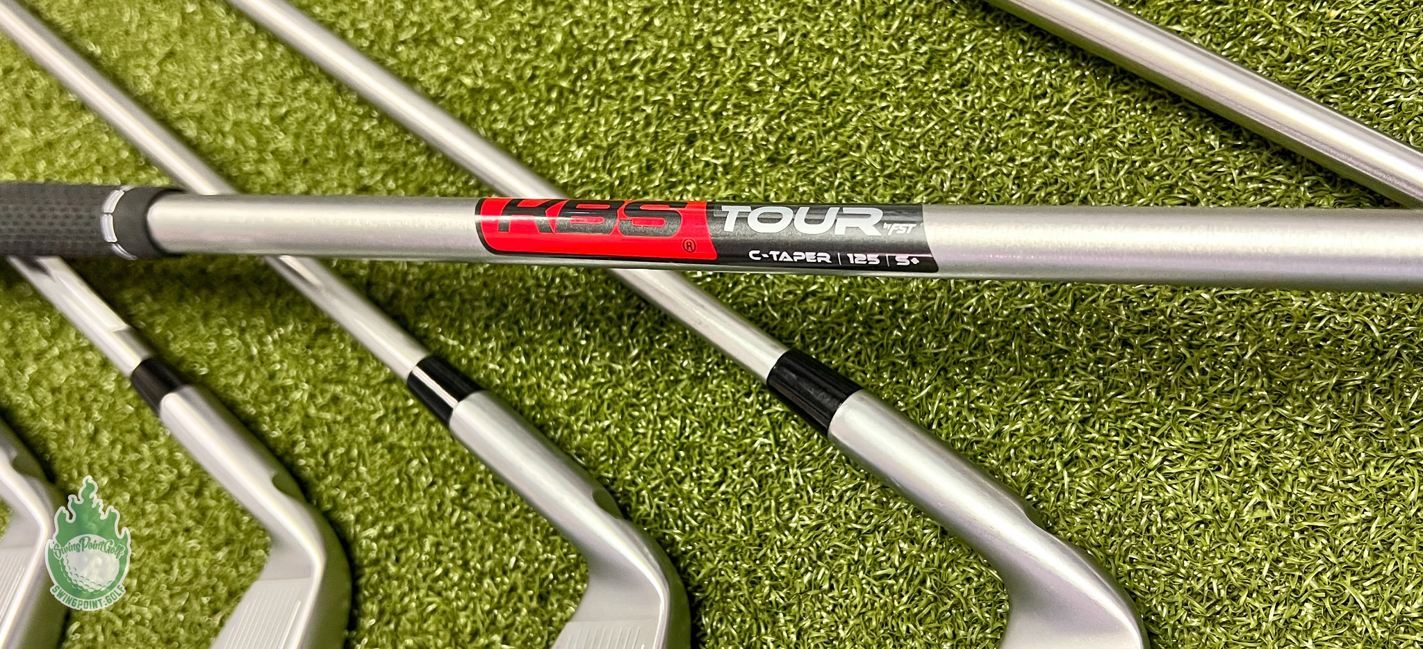 Used RH Ping Blue Dot I59 Forged Irons 3-PW C-Taper 125g Stiff+ Steel Golf Set 5 Used RH Ping Blue Dot I59 Forged Irons 3-PW C-Taper 125g Stiff+ Steel Golf Set - Image 3