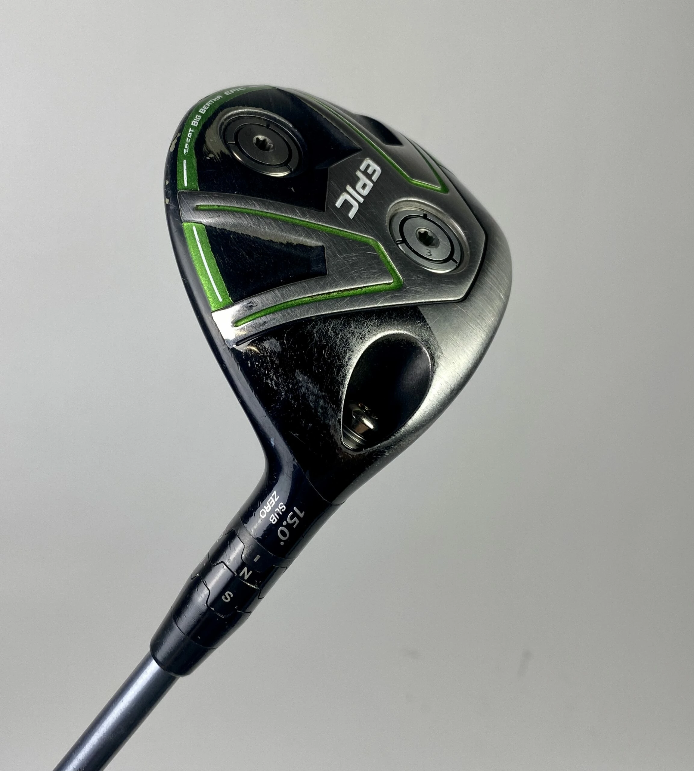 Callaway Great Big Bertha Epic 3 Wood 15* HZRDUS T-800 6.0 65g Stiff Graphite Golf Club 3 Callaway Great Big Bertha Epic 3 Wood 15* HZRDUS T-800 6.0 65g Stiff Graphite Golf Club