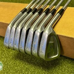Used RH Mizuno T-Zoid Pro Irons 4-PW Dynalite Gold R400 Regular Steel Golf Set