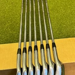 Used RH Mizuno T-Zoid Pro Irons 4-PW Dynalite Gold R400 Regular Steel Golf Set -Callaway Club Shop IMG 1691 2