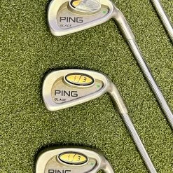 Used Ping Green Dot I3 Blade Irons 4-PW/SW JZ Stiff Flex Steel Golf Club Set 21 Used Ping Green Dot I3 Blade Irons 4-PW/SW JZ Stiff Flex Steel Golf Club Set -Callaway Club Shop IMG 1697 2