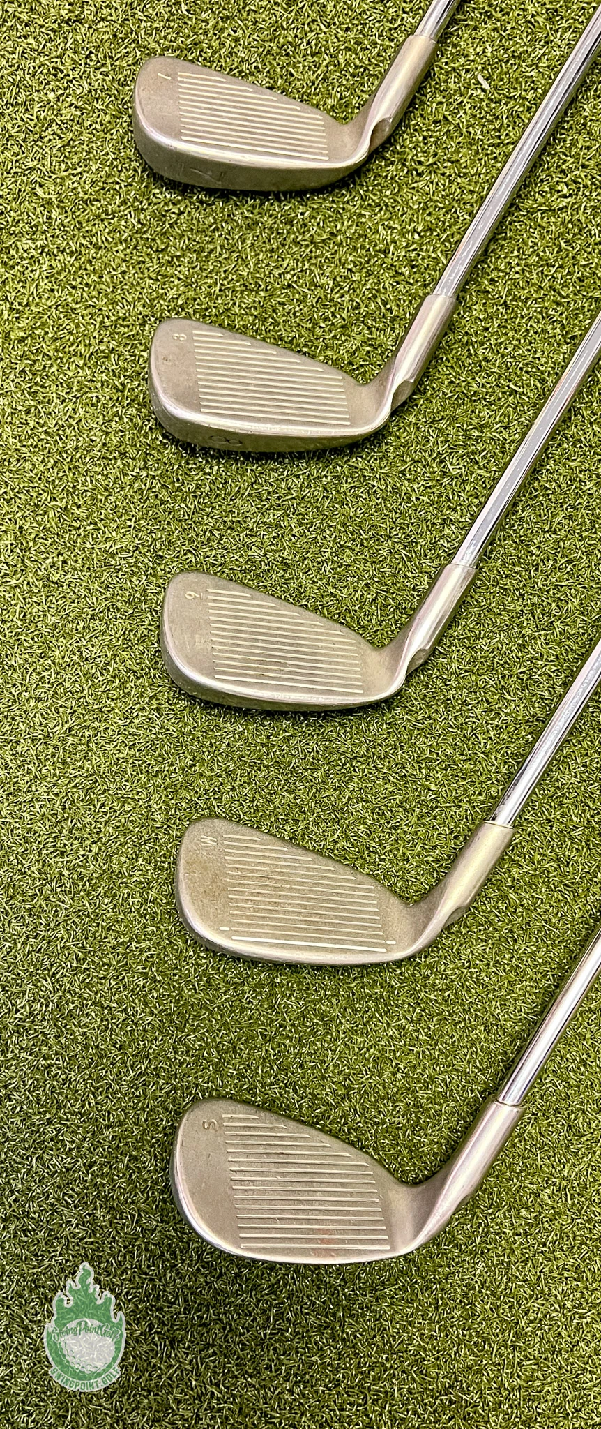 Used Ping Green Dot I3 Blade Irons 4-PW/SW JZ Stiff Flex Steel Golf Club Set 8 Used Ping Green Dot I3 Blade Irons 4-PW/SW JZ Stiff Flex Steel Golf Club Set - Image 6