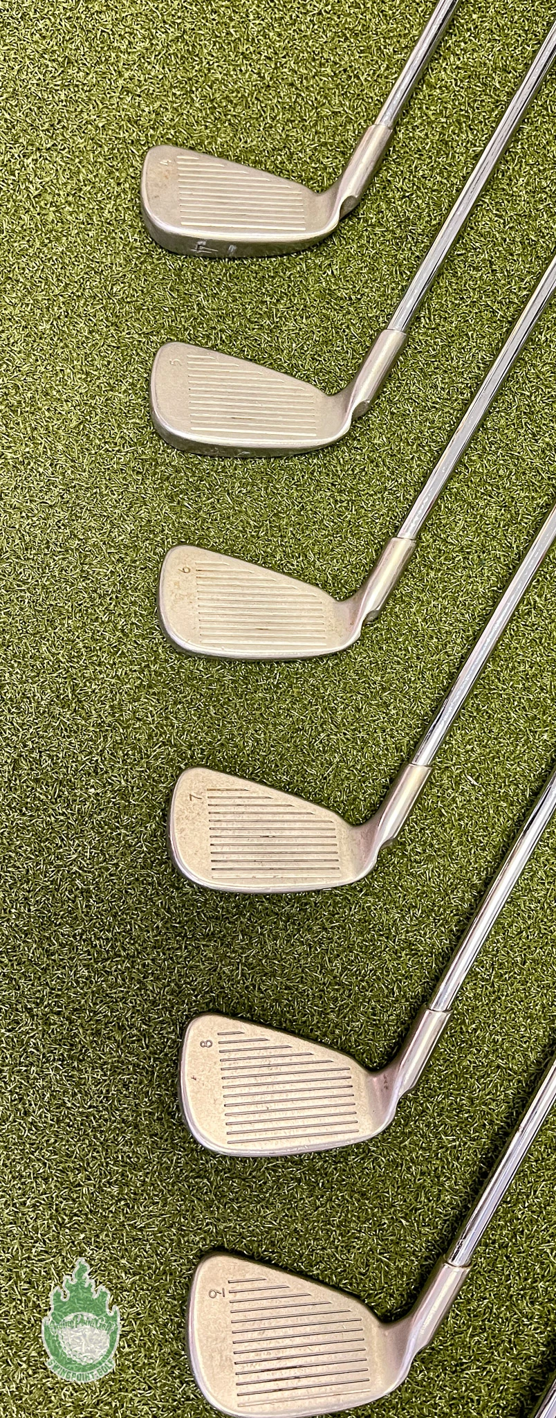 Used Ping Green Dot I3 Blade Irons 4-PW/SW JZ Stiff Flex Steel Golf Club Set 7 Used Ping Green Dot I3 Blade Irons 4-PW/SW JZ Stiff Flex Steel Golf Club Set - Image 5