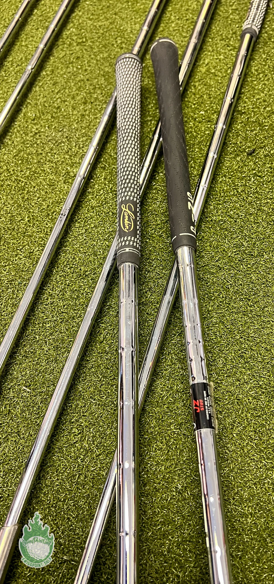 Used Ping Green Dot I3 Blade Irons 4-PW/SW JZ Stiff Flex Steel Golf Club Set 5 Used Ping Green Dot I3 Blade Irons 4-PW/SW JZ Stiff Flex Steel Golf Club Set - Image 3