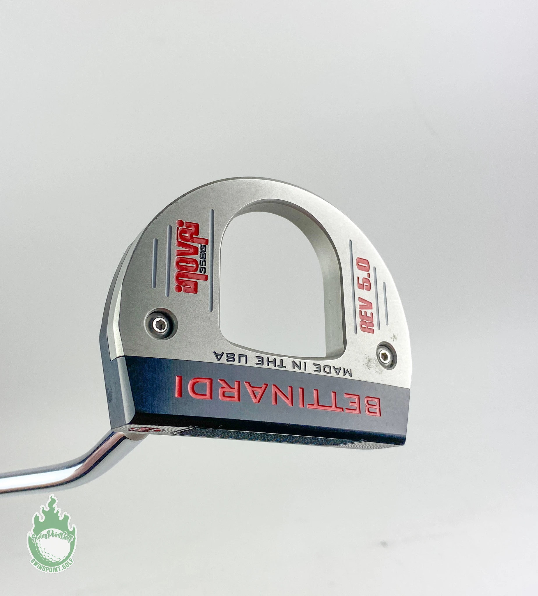 Used RH Bettinardi INOVAi REV 5.0 Putter 34″ Stability Tour Shaft Golf Club 14 Used RH Bettinardi INOVAi REV 5.0 Putter 34″ Stability Tour Shaft Golf Club - Image 12