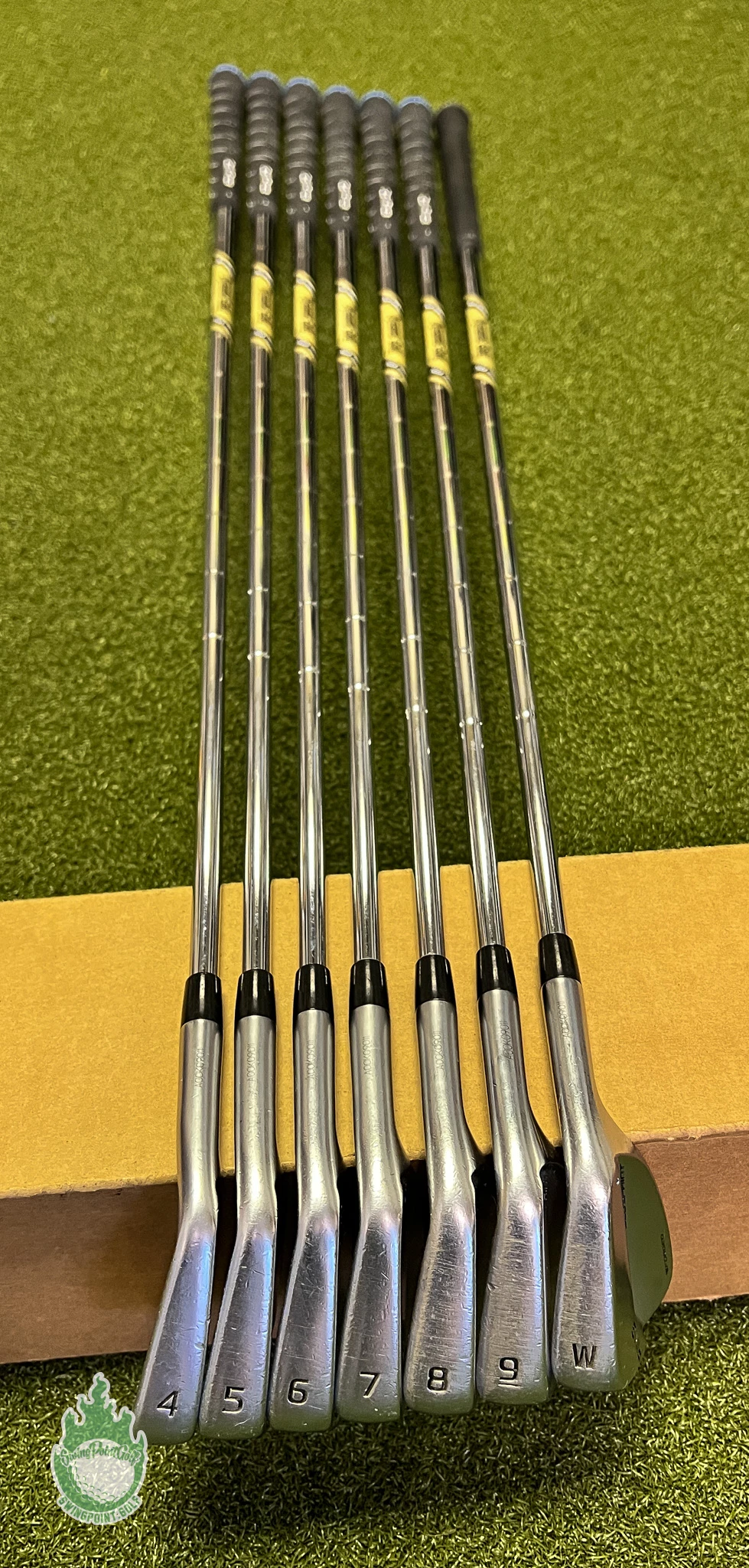 RH Ping Blue Dot Blueprint Forged Irons 4-PW TI X100 X-Stiff Steel Golf Set 13 RH Ping Blue Dot Blueprint Forged Irons 4-PW TI X100 X-Stiff Steel Golf Set - Image 11