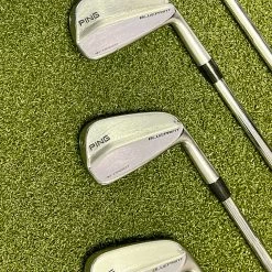 RH Ping Blue Dot Blueprint Forged Irons 4-PW TI X100 X-Stiff Steel Golf Set 21 RH Ping Blue Dot Blueprint Forged Irons 4-PW TI X100 X-Stiff Steel Golf Set -Callaway Club Shop IMG 1838 2