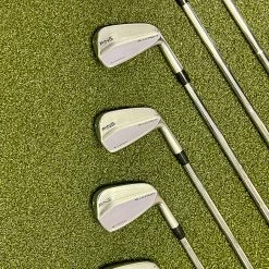 RH Ping Blue Dot Blueprint Forged Irons 4-PW TI X100 X-Stiff Steel Golf Set 19 RH Ping Blue Dot Blueprint Forged Irons 4-PW TI X100 X-Stiff Steel Golf Set -Callaway Club Shop IMG 1840 2