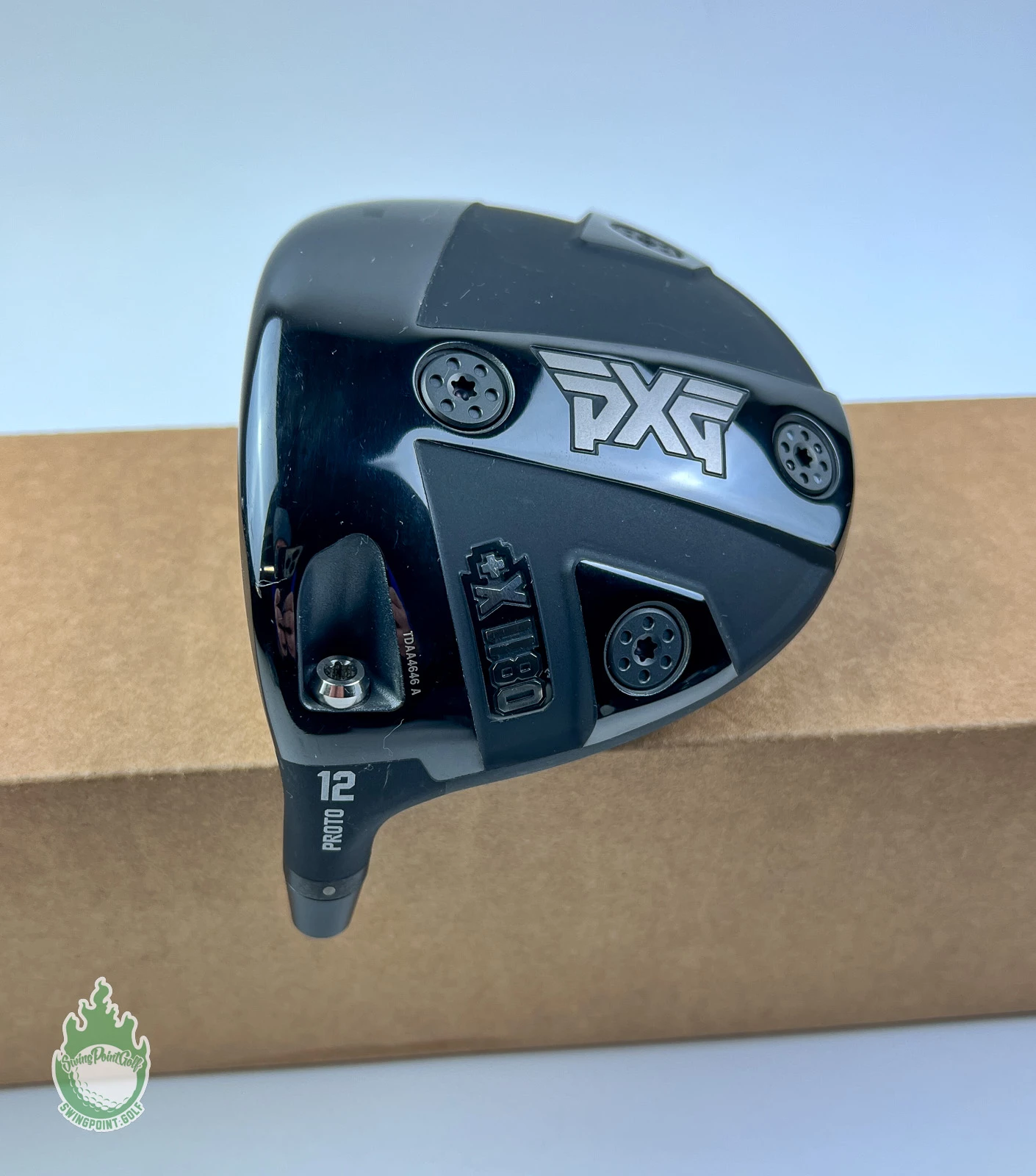 Used Left Handed PXG 0811X+ Proto Driver 12* HEAD ONLY Golf Club W/ Adapter 3 Used Left Handed PXG 0811X+ Proto Driver 12* HEAD ONLY Golf Club W/ Adapter