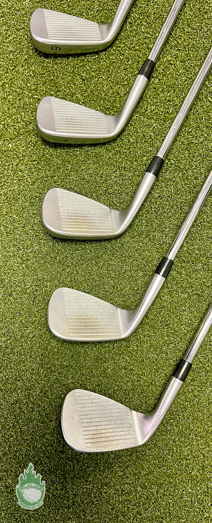 RH Ping Blue Dot Blueprint Forged Irons 4-PW TI X100 X-Stiff Steel Golf Set 8 RH Ping Blue Dot Blueprint Forged Irons 4-PW TI X100 X-Stiff Steel Golf Set - Image 6