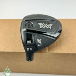 Used Left Handed 2021 PXG 0211 5 Wood 18* HEAD ONLY Golf Club