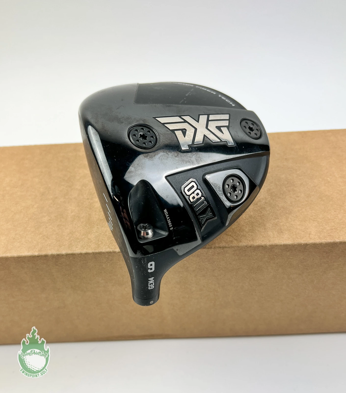 Used Left Handed PXG 0811X GEN 4 Driver 9* HEAD ONLY Golf Club 3 Used Left Handed PXG 0811X GEN 4 Driver 9* HEAD ONLY Golf Club