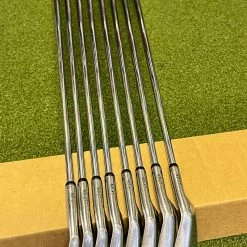 Used RH Goldwin AVDP NP-57 Irons 3-PW Rifle 6.0 Stiff Flex Steel Golf Club Set -Callaway Club Shop IMG 1910 1