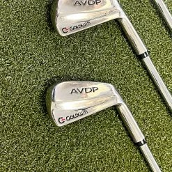 Used RH Goldwin AVDP NP-57 Irons 3-PW Rifle 6.0 Stiff Flex Steel Golf Club Set -Callaway Club Shop IMG 1912 1