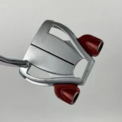 Used Right Handed TaylorMade Spider Tour Platinum 34″ Putter Steel Golf Club 17 Used Right Handed TaylorMade Spider Tour Platinum 34″ Putter Steel Golf Club -Callaway Club Shop IMG 1951
