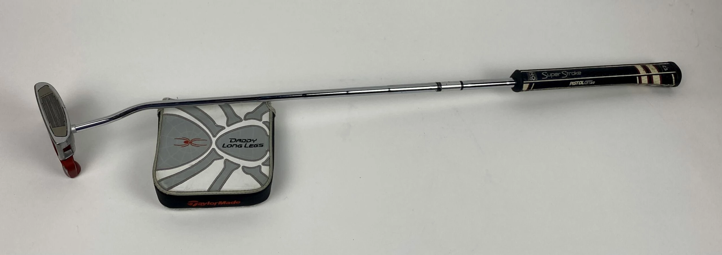 Used Right Handed TaylorMade Spider Tour Platinum 34″ Putter Steel Golf Club 3 Used Right Handed TaylorMade Spider Tour Platinum 34″ Putter Steel Golf Club - Image 2