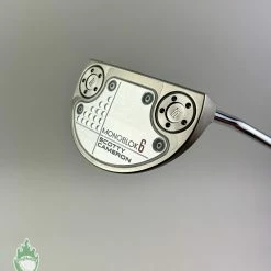 New RH 2022 Titleist Scotty Cameron Monoblok 6 34″ Putter Steel Golf Club