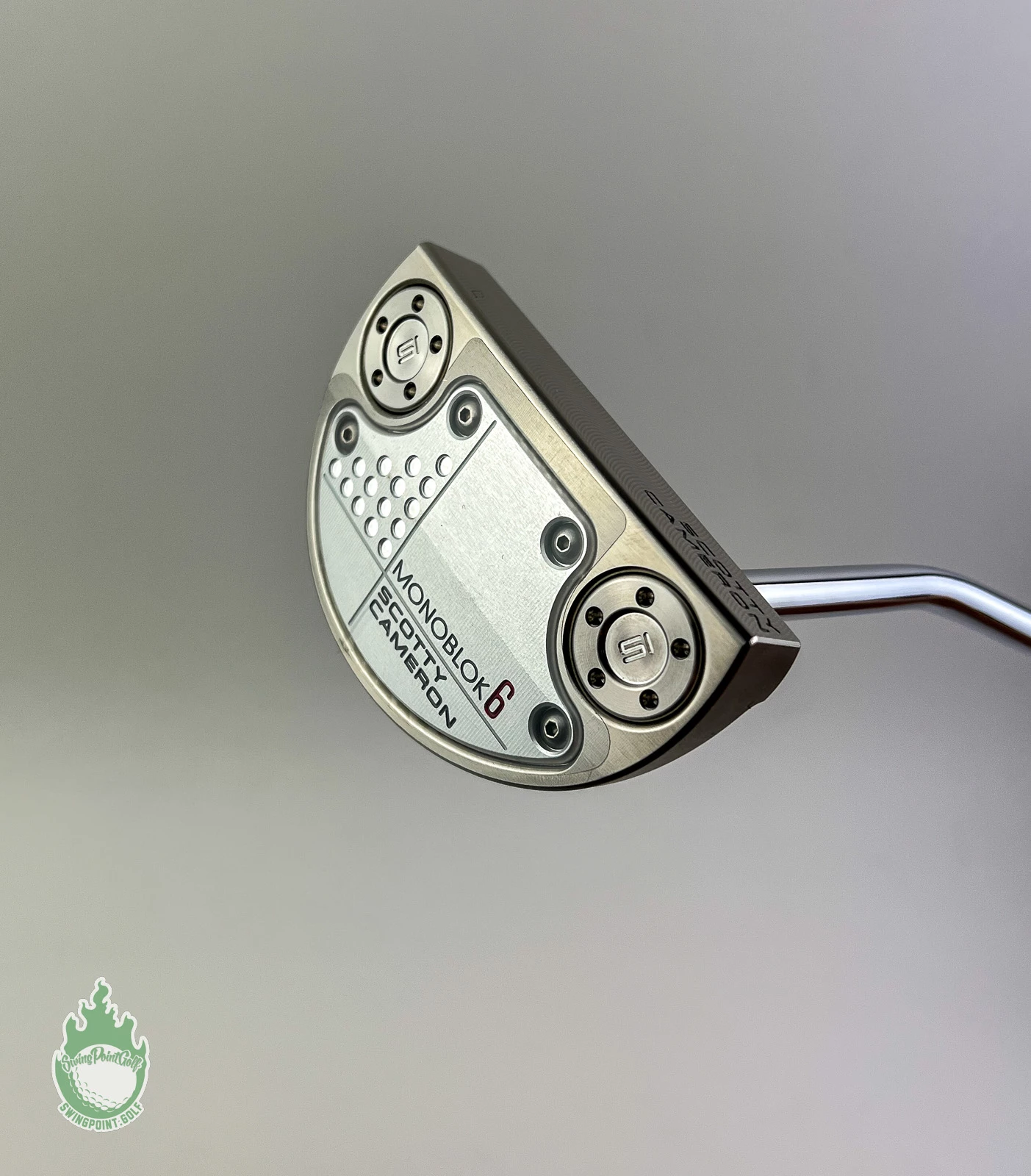 New RH 2022 Titleist Scotty Cameron Monoblok 6 34″ Putter Steel Golf Club 4 New RH 2022 Titleist Scotty Cameron Monoblok 6 34″ Putter Steel Golf Club - Image 2