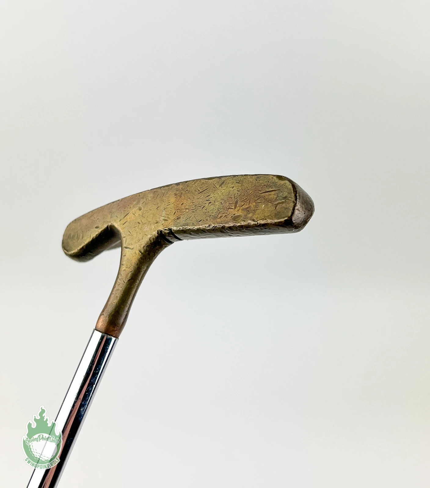 Used Right Handed Acushnet Bullseye Wide Flange 34R 34″ Steel Putter Golf Club 10 Used Right Handed Acushnet Bullseye Wide Flange 34R 34″ Steel Putter Golf Club - Image 8