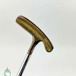 Used Right Handed Acushnet Bullseye Wide Flange 34R 34″ Steel Putter Golf Club 19 Used Right Handed Acushnet Bullseye Wide Flange 34R 34″ Steel Putter Golf Club -Callaway Club Shop IMG 2040 1