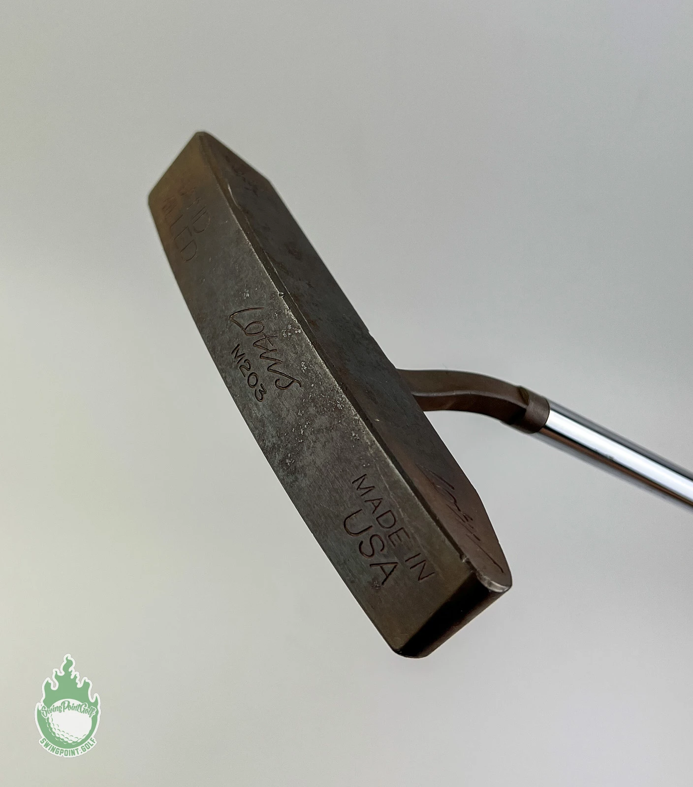 Used RH Lotus M203 2.5* Loft Hand Milled Made In USA 33″ Putter Steel Golf Club 10 Used RH Lotus M203 2.5* Loft Hand Milled Made In USA 33″ Putter Steel Golf Club - Image 8