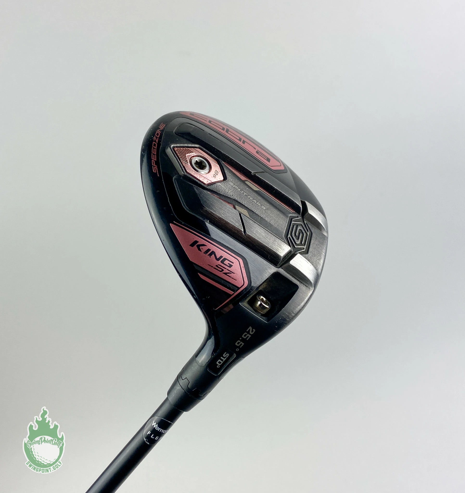 Cobra KING SZ Speedzone Fairway 7 Wood 25.5* Helium Ladies Graphite Golf Club 3 Cobra KING SZ Speedzone Fairway 7 Wood 25.5* Helium Ladies Graphite Golf Club