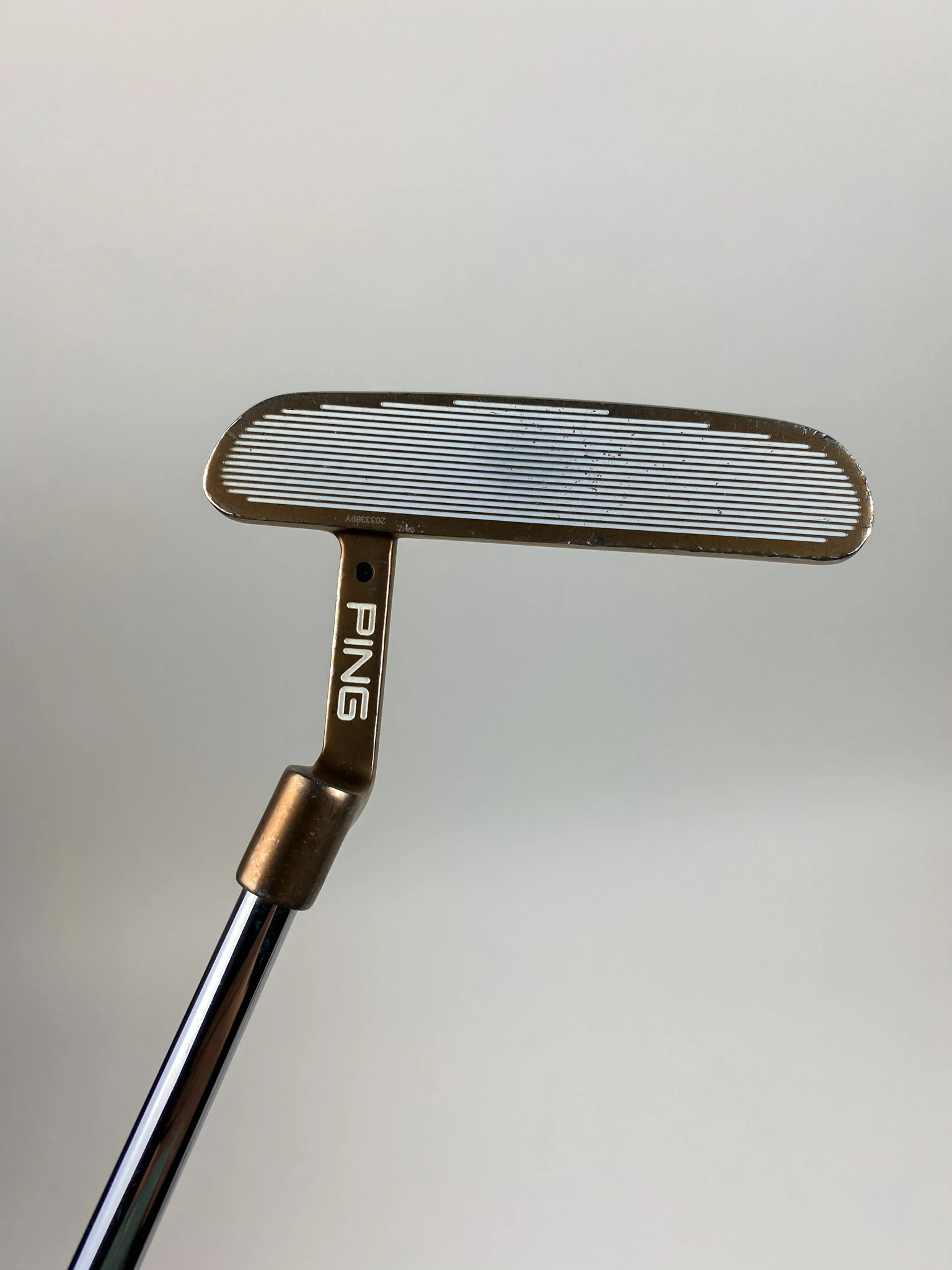 Used Right Handed Ping Karsten TR B60 32″ Putter Steel Golf Club 9 Used Right Handed Ping Karsten TR B60 32″ Putter Steel Golf Club - Image 7