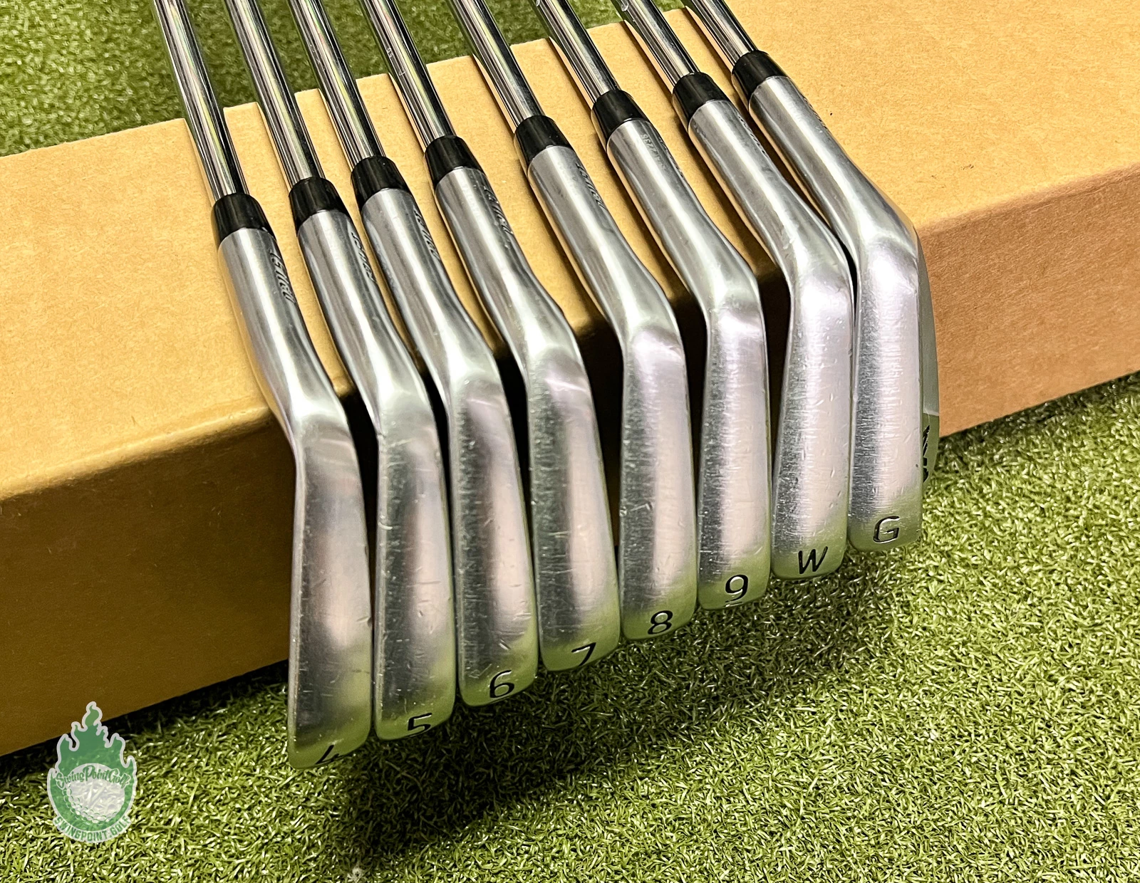 Used RH PXG 0211ST 3X Forged Irons 4-PW/GW KBS Tour 130g X-Stiff Steel Golf Set 4 Used RH PXG 0211ST 3X Forged Irons 4-PW/GW KBS Tour 130g X-Stiff Steel Golf Set - Image 2