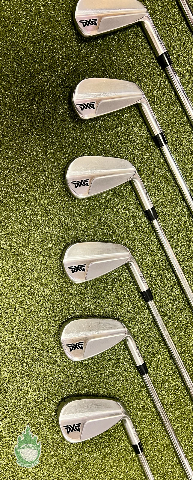 Used RH PXG 0211ST 3X Forged Irons 4-PW/GW KBS Tour 130g X-Stiff Steel Golf Set 10 Used RH PXG 0211ST 3X Forged Irons 4-PW/GW KBS Tour 130g X-Stiff Steel Golf Set - Image 8