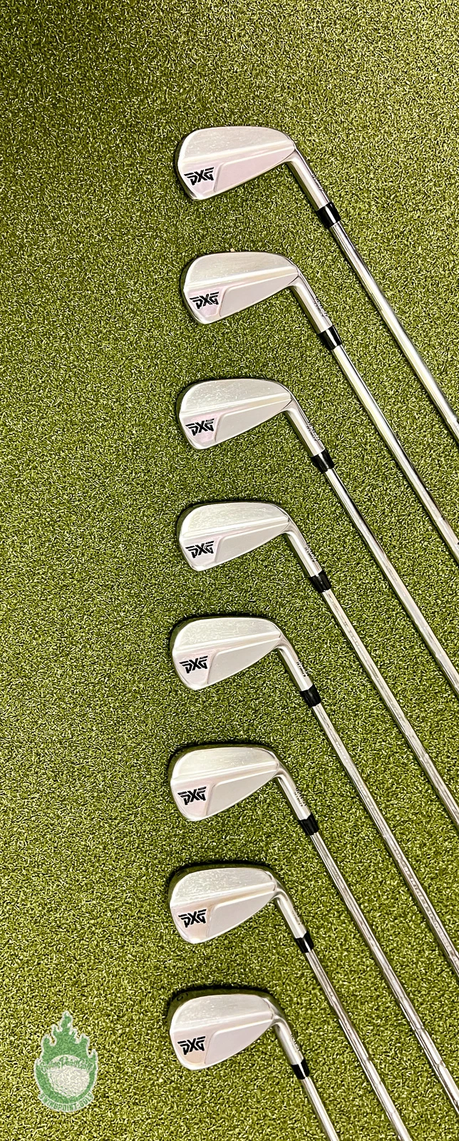Used RH PXG 0211ST 3X Forged Irons 4-PW/GW KBS Tour 130g X-Stiff Steel Golf Set 9 Used RH PXG 0211ST 3X Forged Irons 4-PW/GW KBS Tour 130g X-Stiff Steel Golf Set - Image 7