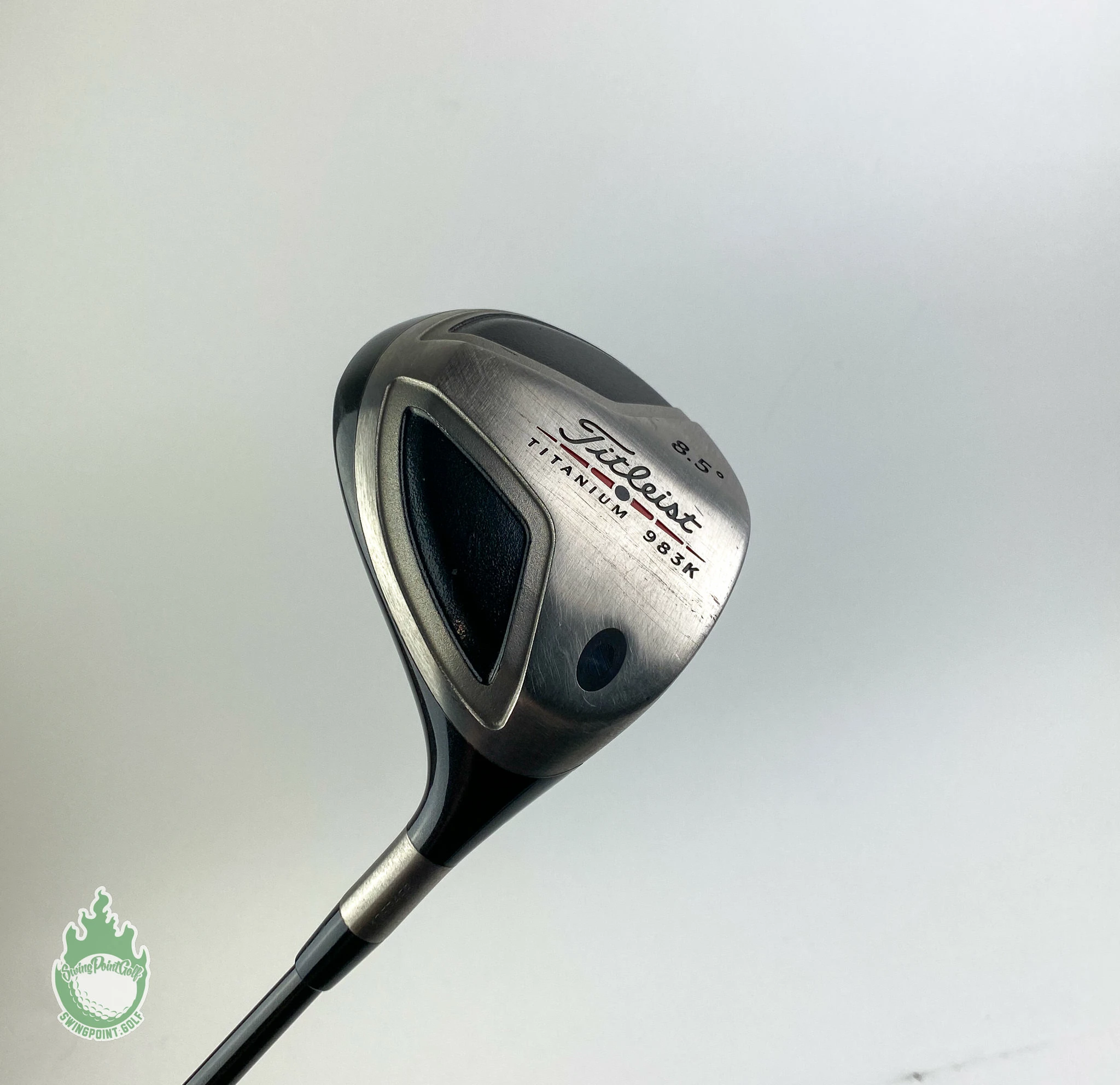 Used Titleist Titanium 983K Driver 8.5* Fujikura Stiff Graphite Golf Club 3 Used Titleist Titanium 983K Driver 8.5* Fujikura Stiff Graphite Golf Club