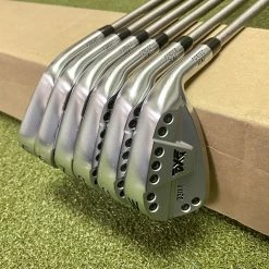 Used PXG 0311T Gen 3 Forged Irons 5-PW SteelFiber FC 90 Stiff Graphite Golf Set