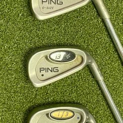 Used Ping Black Dot I3+ Iron Set 3-9 Iron JZ Regular Flex Steel Golf Club Set -Callaway Club Shop IMG 2946 2