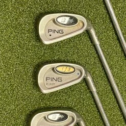 Used Ping Black Dot I3+ Iron Set 3-9 Iron JZ Regular Flex Steel Golf Club Set -Callaway Club Shop IMG 2948 2