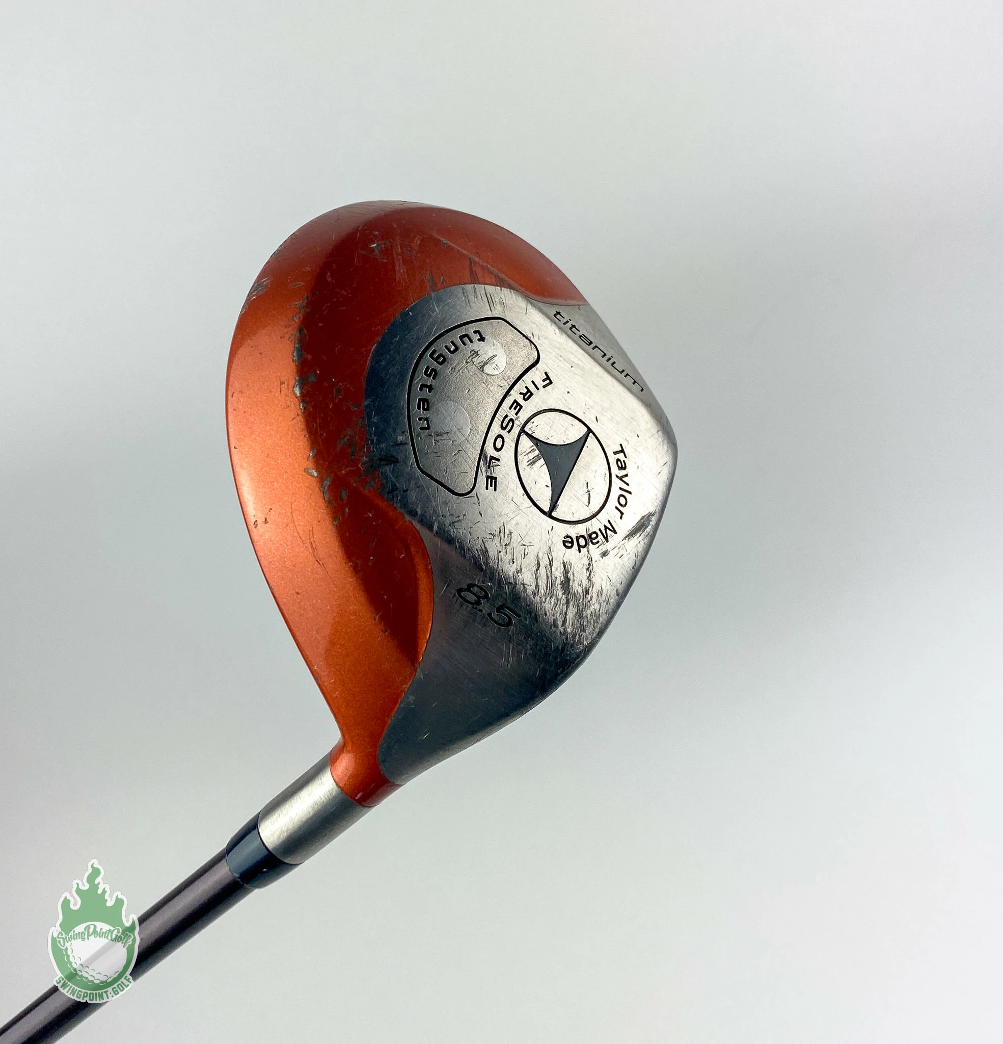 Used RH Taylormade TI Tungsten Firesole Bubble Driver 8.5* 90g Stiff Flex 4 Used RH Taylormade TI Tungsten Firesole Bubble Driver 8.5* 90g Stiff Flex - Image 2