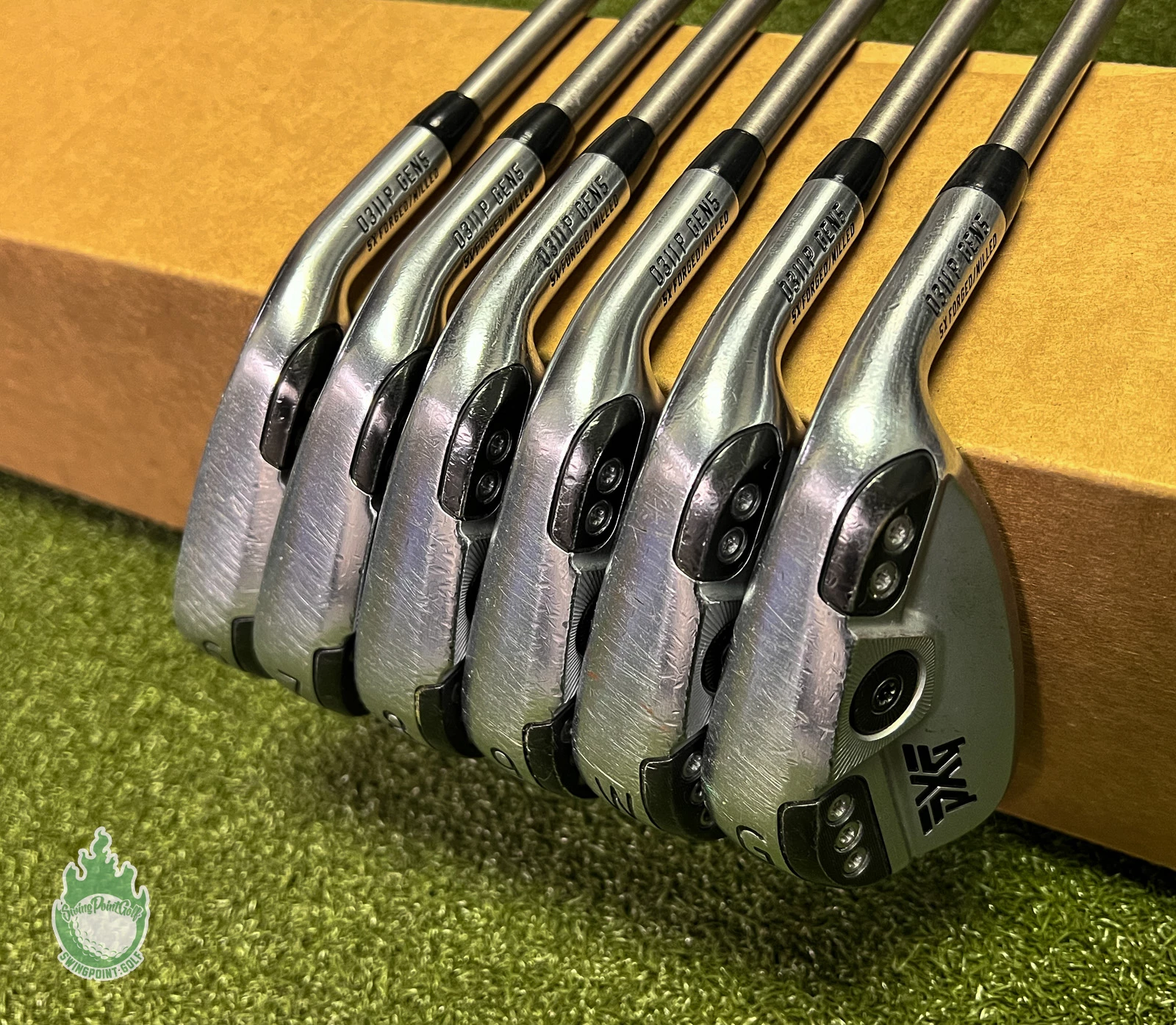 RH PXG 0311P Forged GEN 5 Irons 6-PW/GW SteelFiber I70 Senior Graphite Golf Set 3 RH PXG 0311P Forged GEN 5 Irons 6-PW/GW SteelFiber I70 Senior Graphite Golf Set