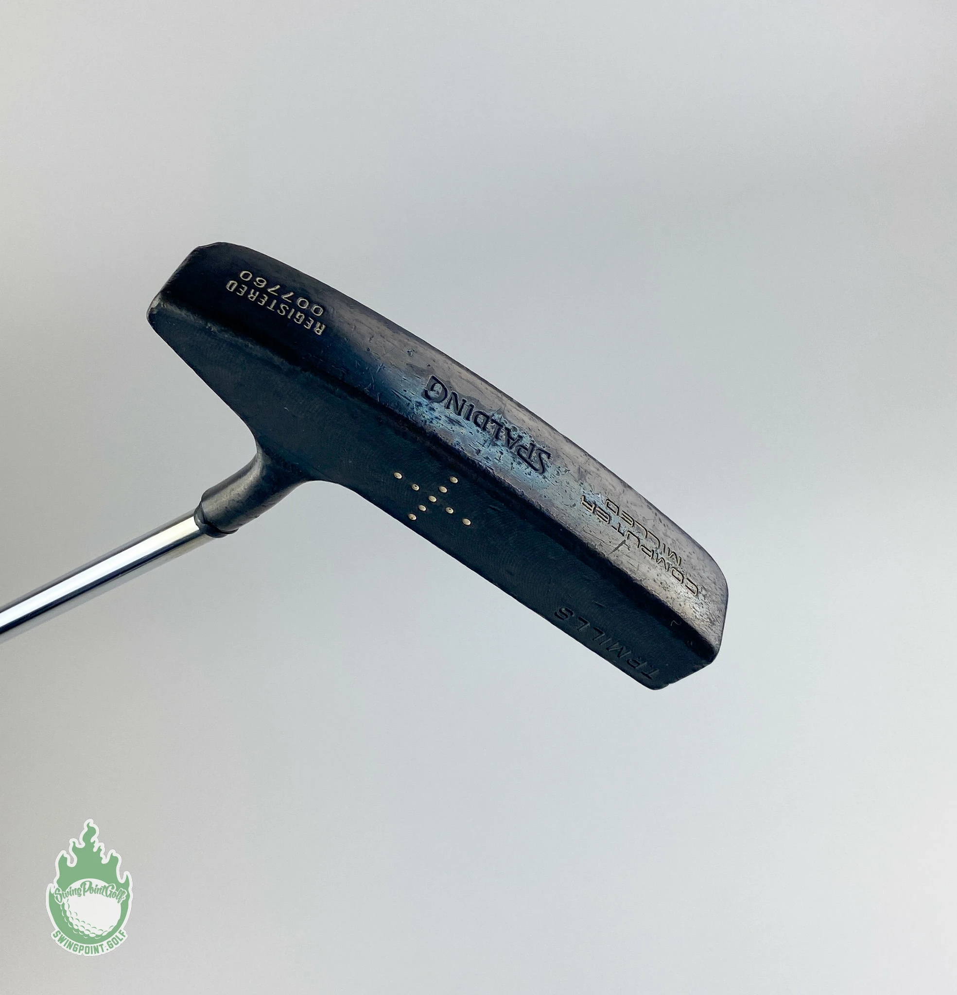SPALDING TPM Computer Milled Registered 7760 T.P. Mills Putter 35″ Steel Golf 8 SPALDING TPM Computer Milled Registered 7760 T.P. Mills Putter 35″ Steel Golf - Image 6
