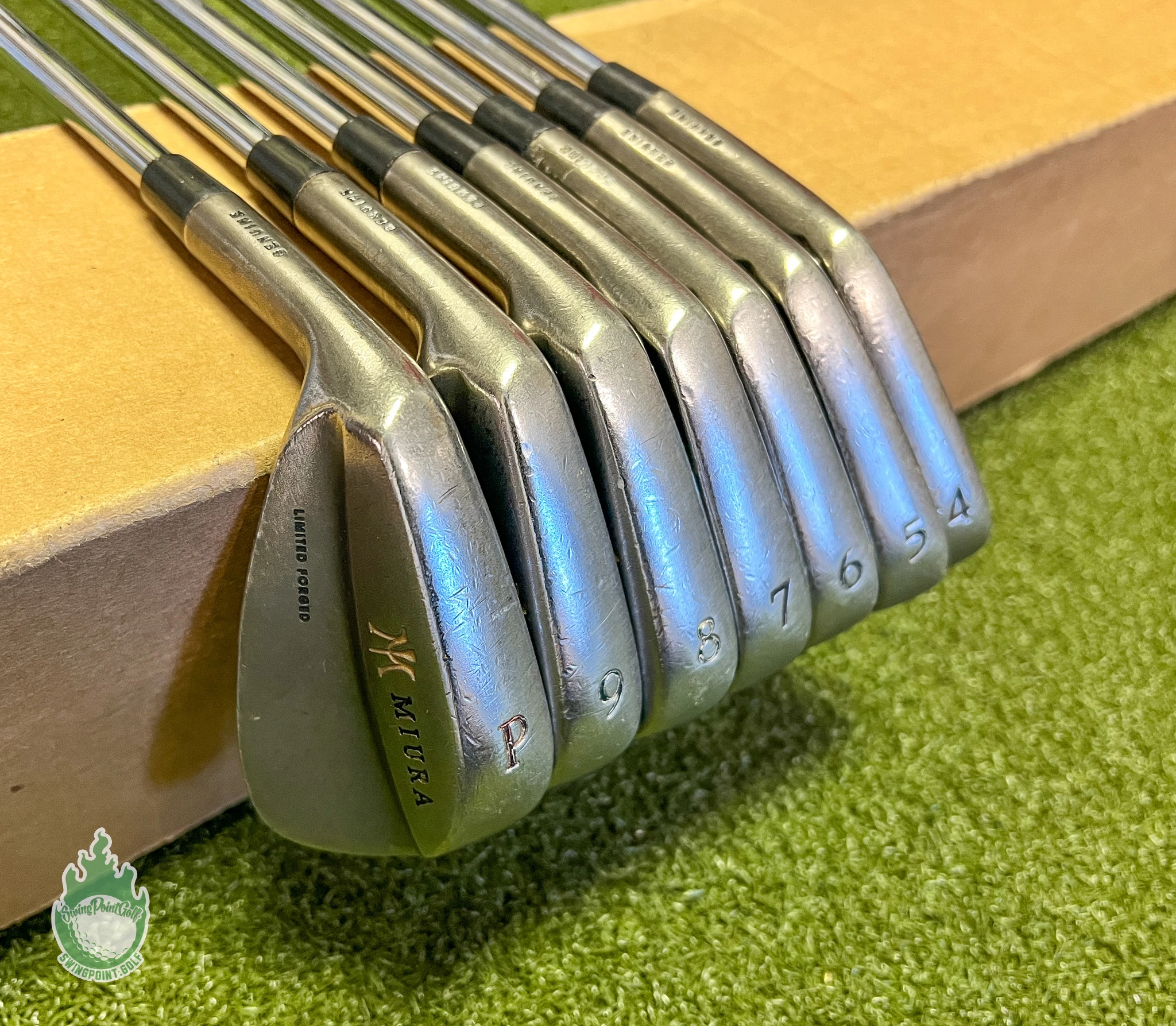 Used LH Miura Genuine Limited Forged Irons 4-PW DG X100 X-Stiff Steel Golf Set 3 Used LH Miura Genuine Limited Forged Irons 4-PW DG X100 X-Stiff Steel Golf Set