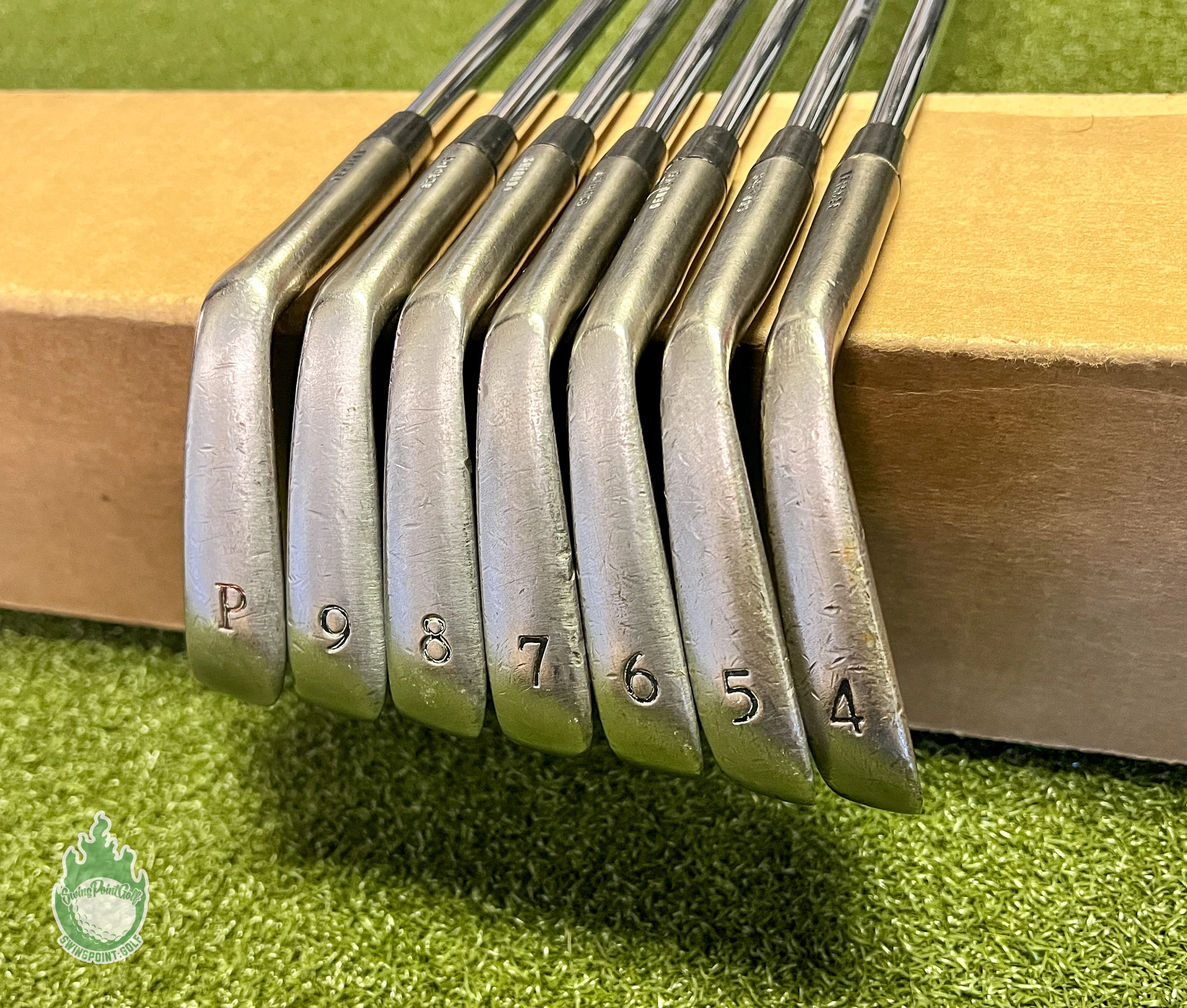 Used LH Miura Genuine Limited Forged Irons 4-PW DG X100 X-Stiff Steel Golf Set 4 Used LH Miura Genuine Limited Forged Irons 4-PW DG X100 X-Stiff Steel Golf Set - Image 2